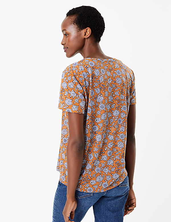 Floral Relaxed Fit T-Shirt