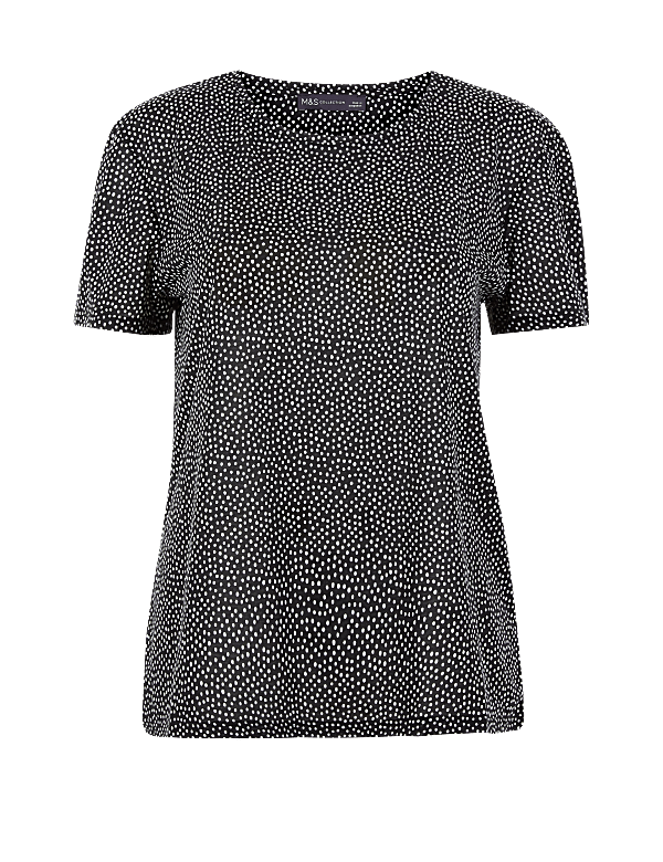Polka Dot Relaxed Fit T-Shirt