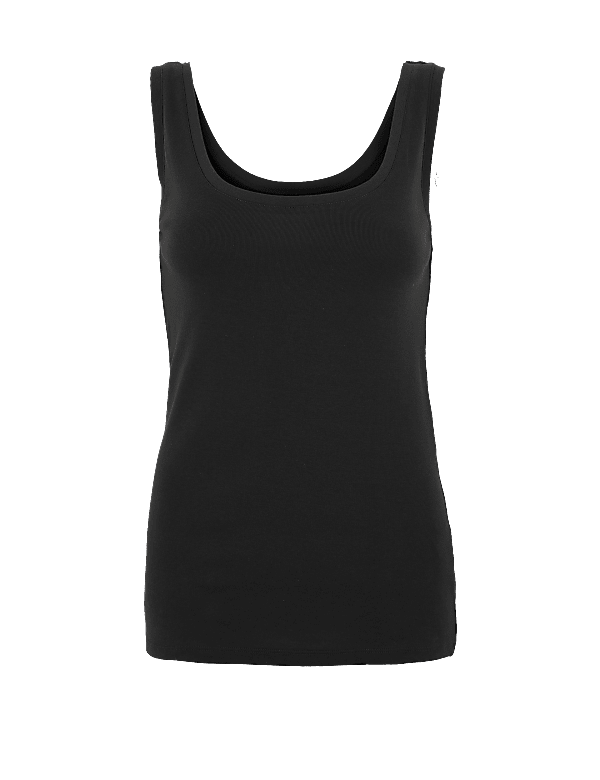 Pure Cotton Regular Fit Vest Top