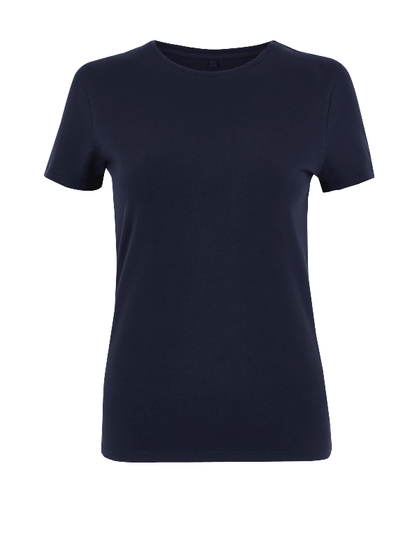 Cotton Rich Fitted T-Shirt