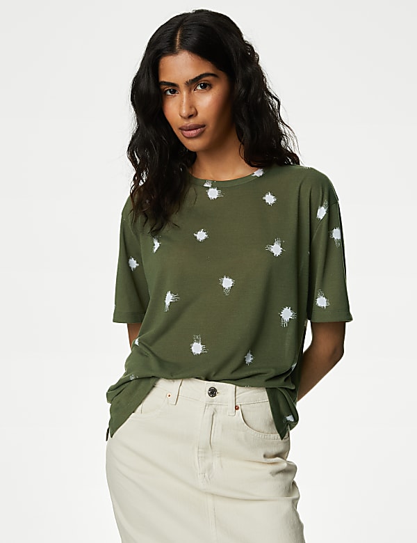 Printed Relaxed T-Shirt
