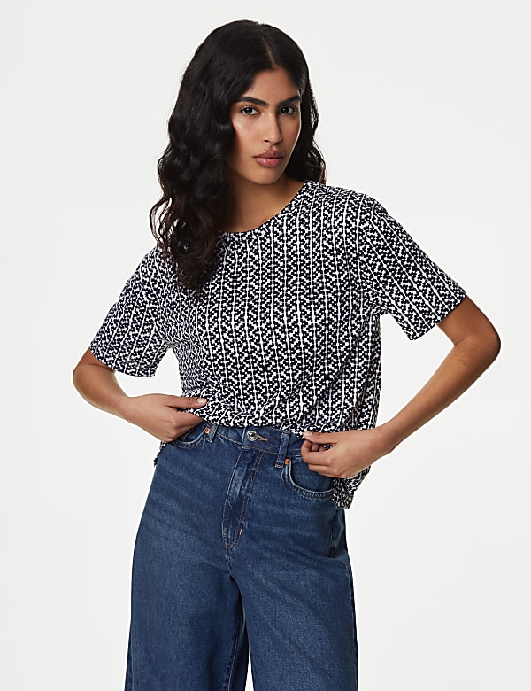 Printed Relaxed T-Shirt