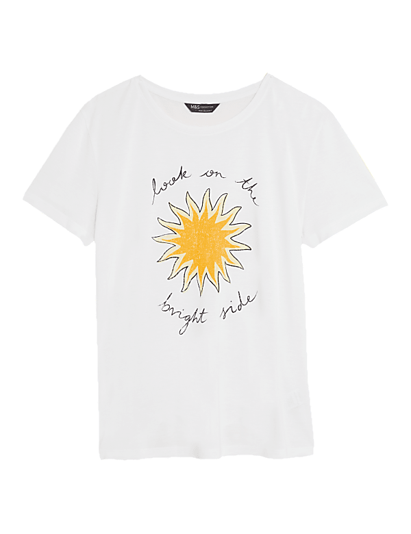 Printed Relaxed Short Sleeve T-Shirt