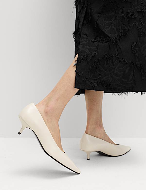 Textured Floral Jacquard Midi Column Skirt - IT