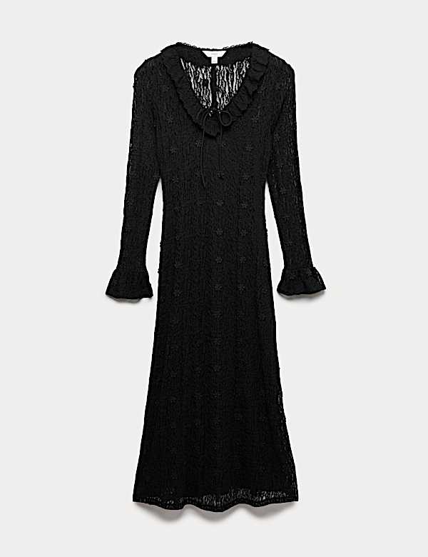 Bodycon-Midaxikleid aus Jersey mit Blumenmuster - AT