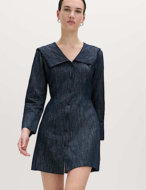 sachin and babi light blue dress Sommer Short Dress