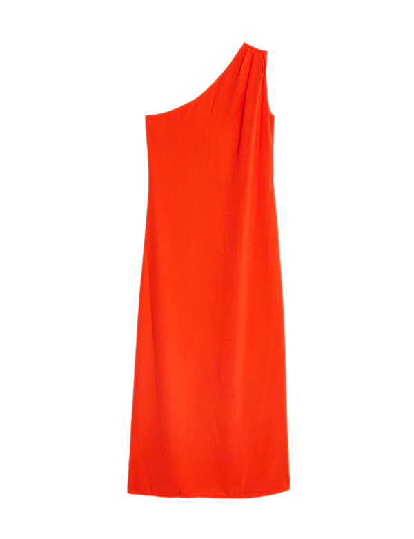 One Shoulder Midaxi Bodycon Dress