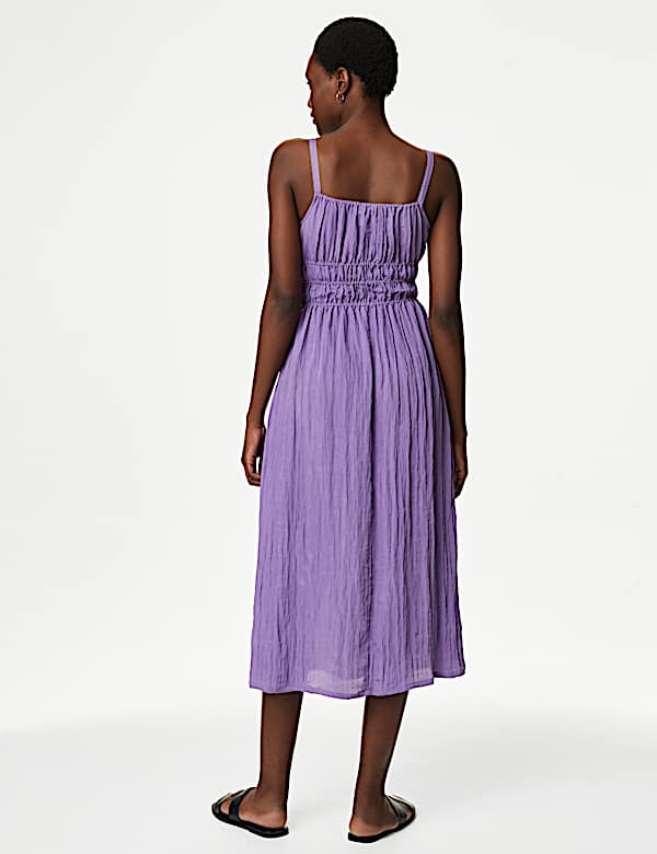 Strappy Midaxi Smock Dress