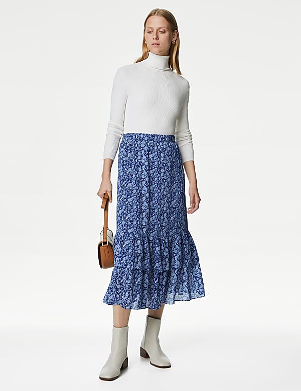 Midi skirt m&s store