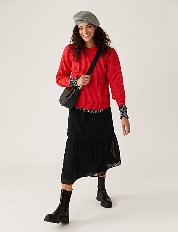 Star Midaxi Tiered Skirt