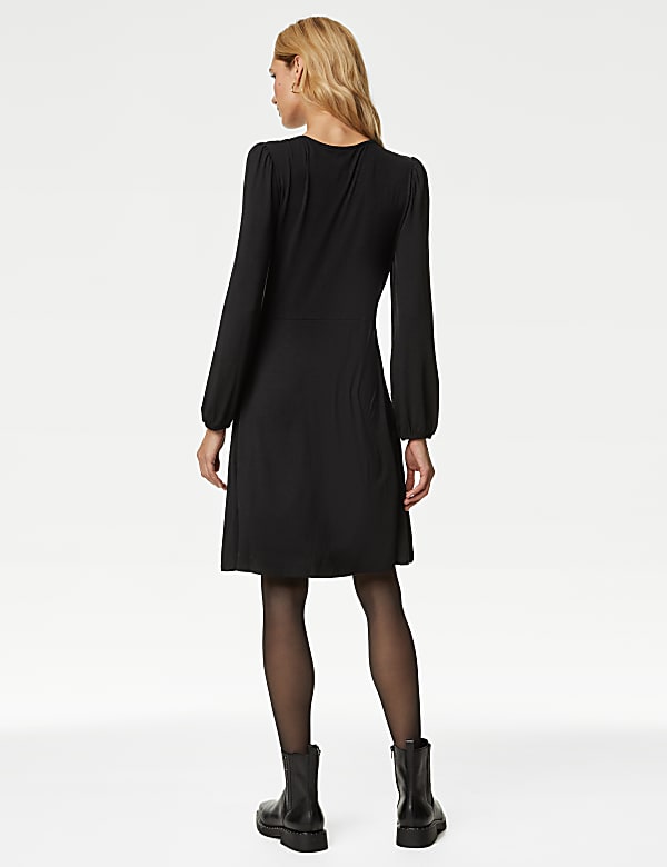 Jersey Mini Skater Dress