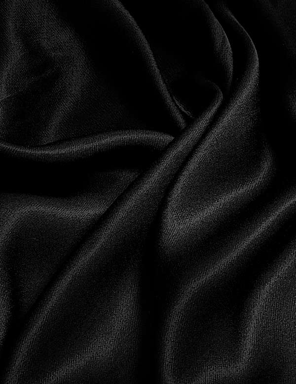 Satin Midaxi Slip Skirt