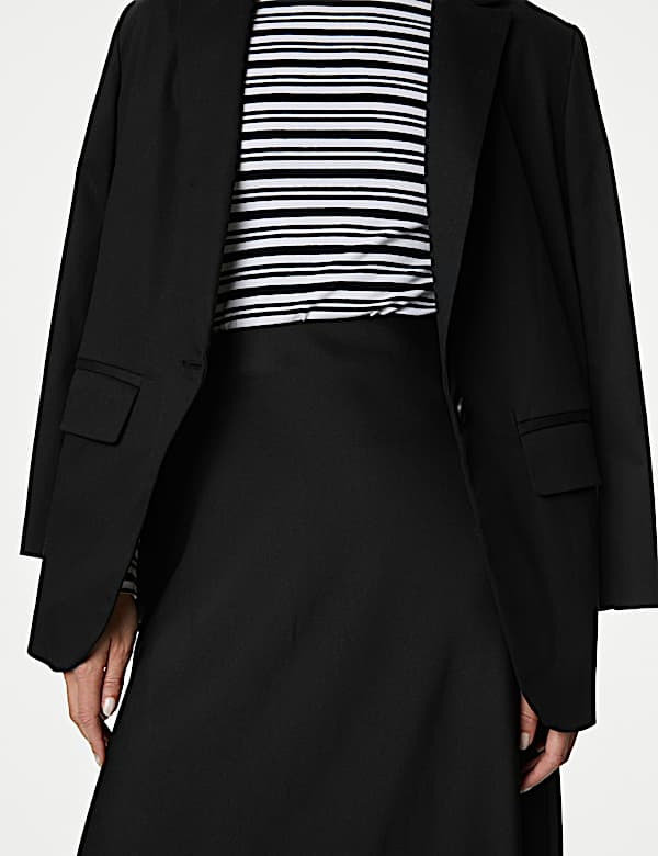 Satin Midaxi Slip Skirt - US