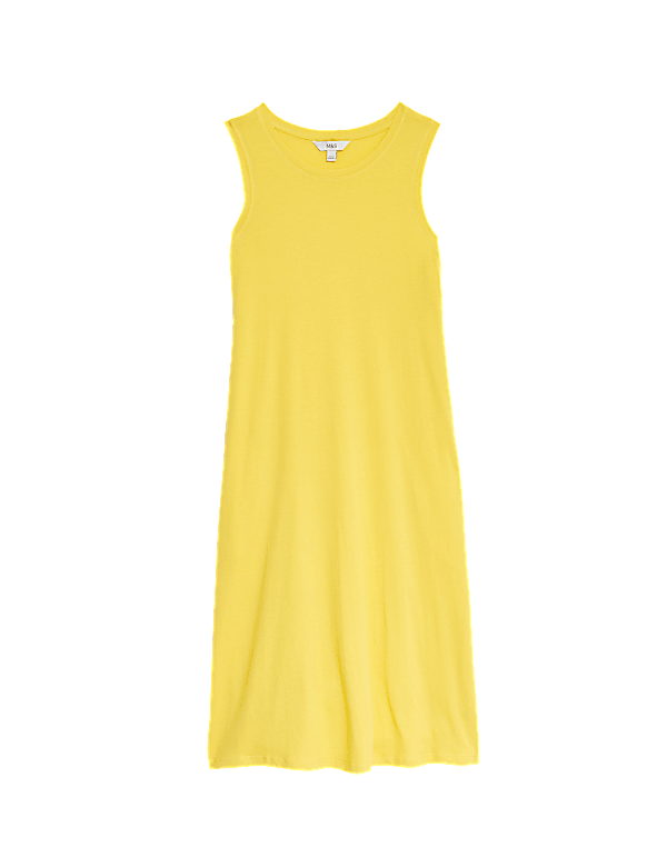 Pure Cotton Mini Smock Dress
