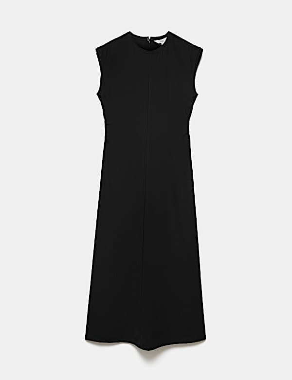 Cinched Midi Column Dress - LU