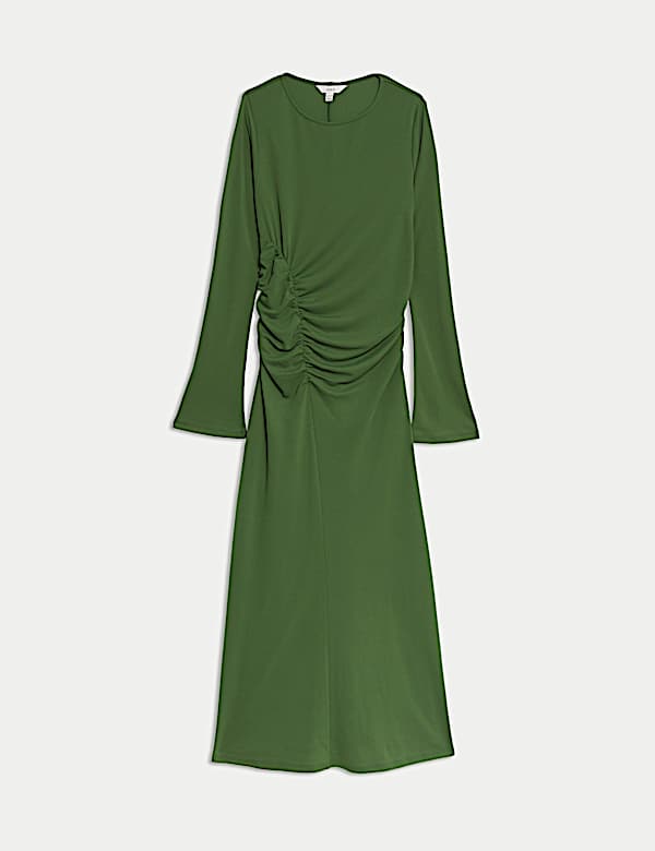 Jersey Round Neck Midaxi Column Dress - ES