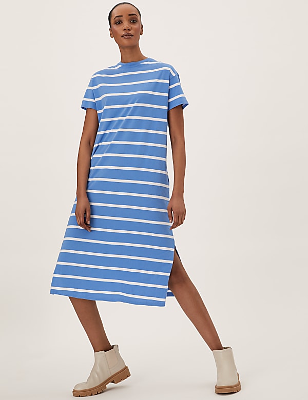 T shirt dress marks and spencer clearance