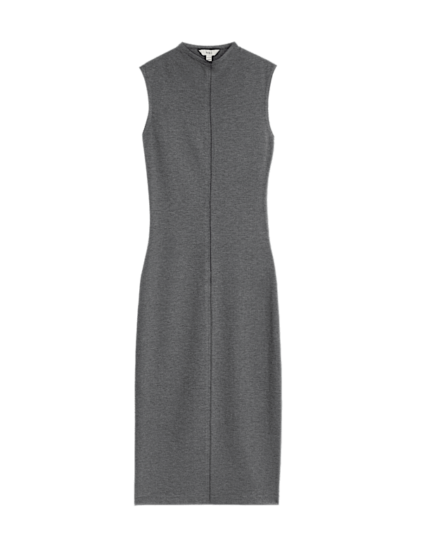 Ponte Midi Column Dress