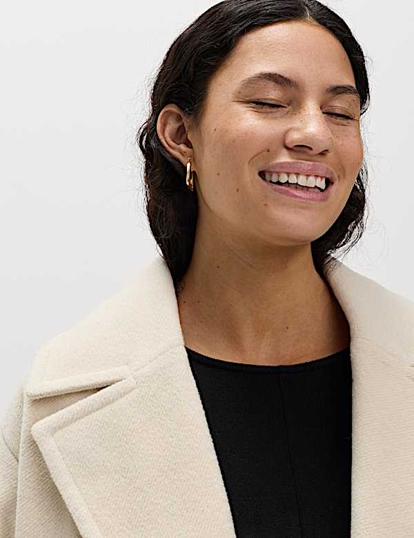 Jersey Round Neck Mini Skater Dress - CA