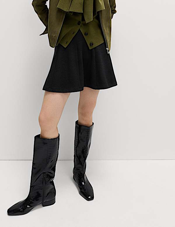 Rok Mini Detail Jahitan Jersey - ID