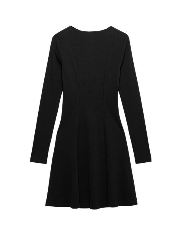 Jersey Mini Skater Dress
