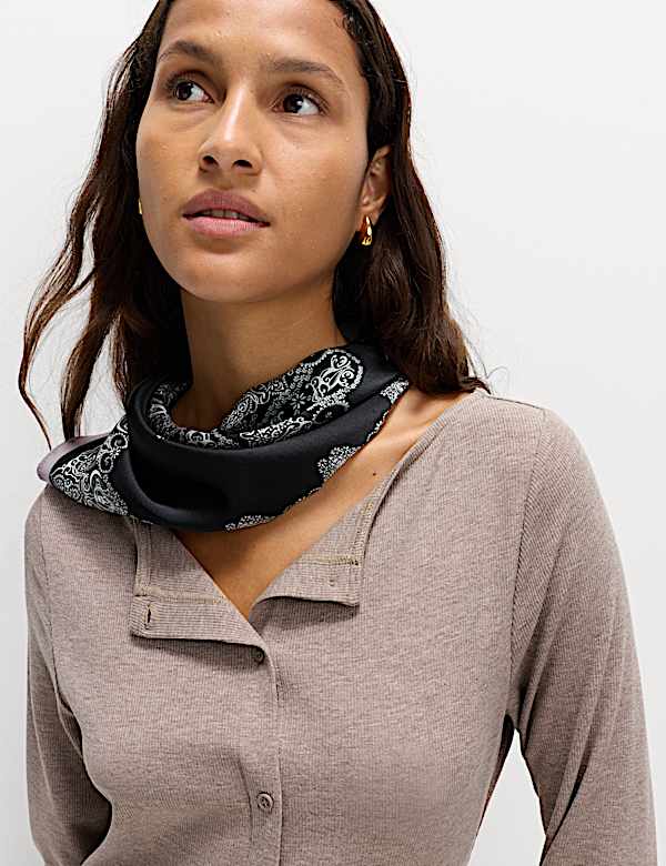 Jersey Drop Waist Mini Skater Dress - US