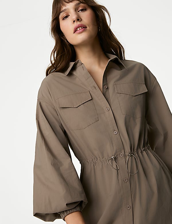 M&s khaki dress top