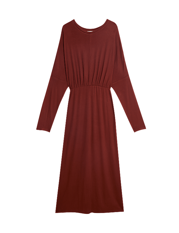 Jersey Midi Column Dress