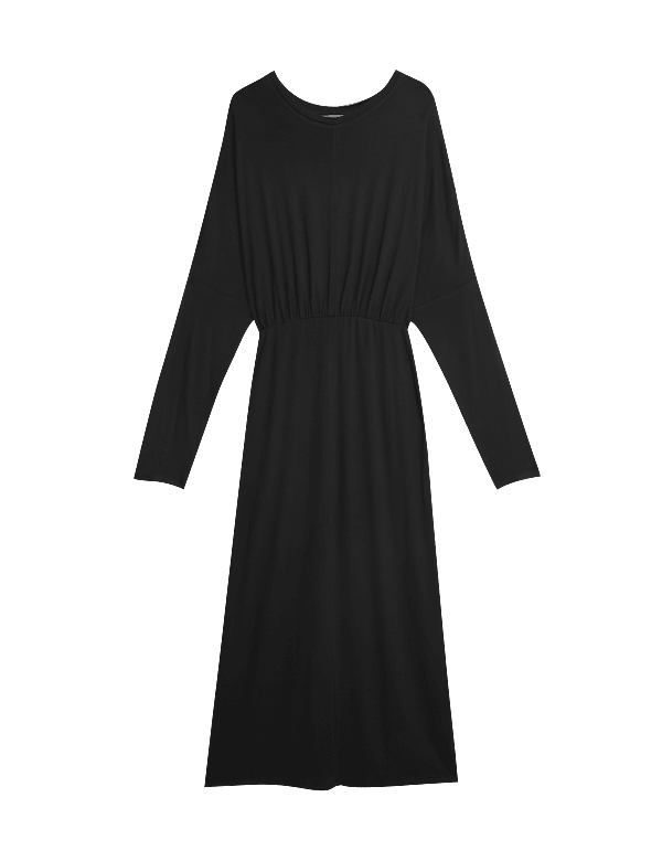 Jersey Midi Column Dress