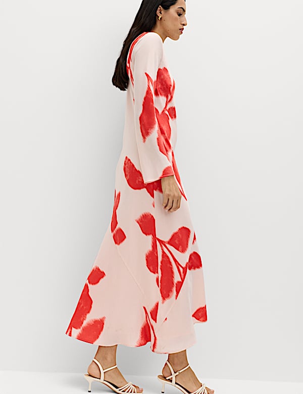 Printed Midaxi Column Dress - IT