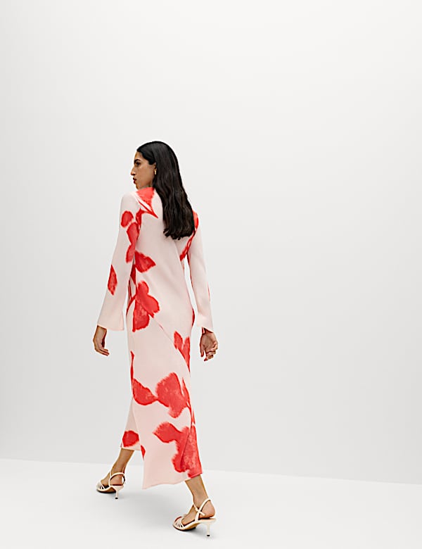 Printed Midaxi Column Dress - IT