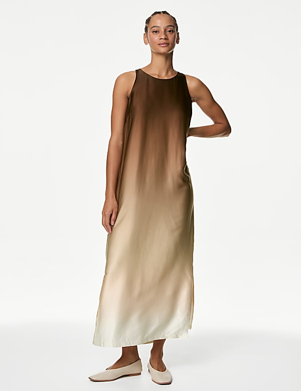 M&s silk dress top