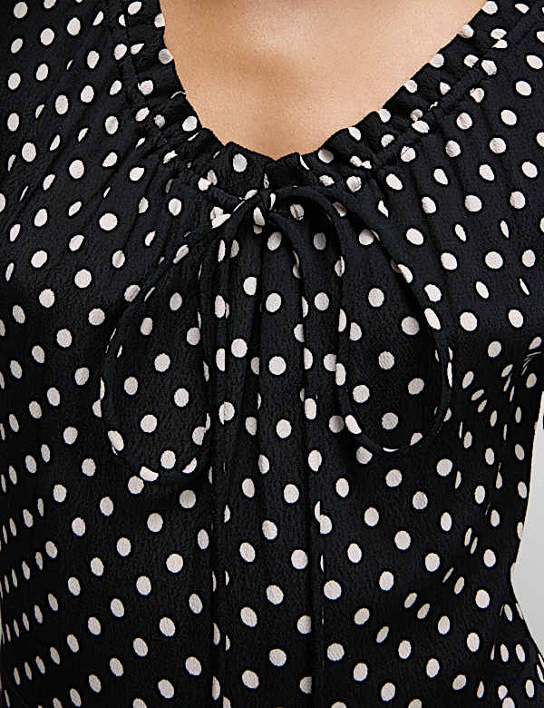Polka Dot Midaxi Tea Dress - IS