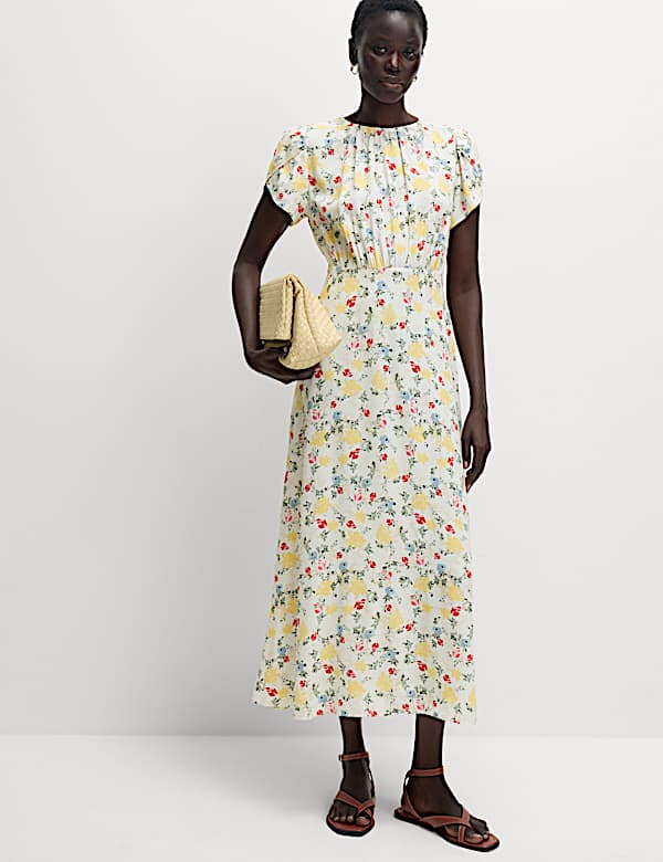 Floral Midaxi Tea Dress - CH