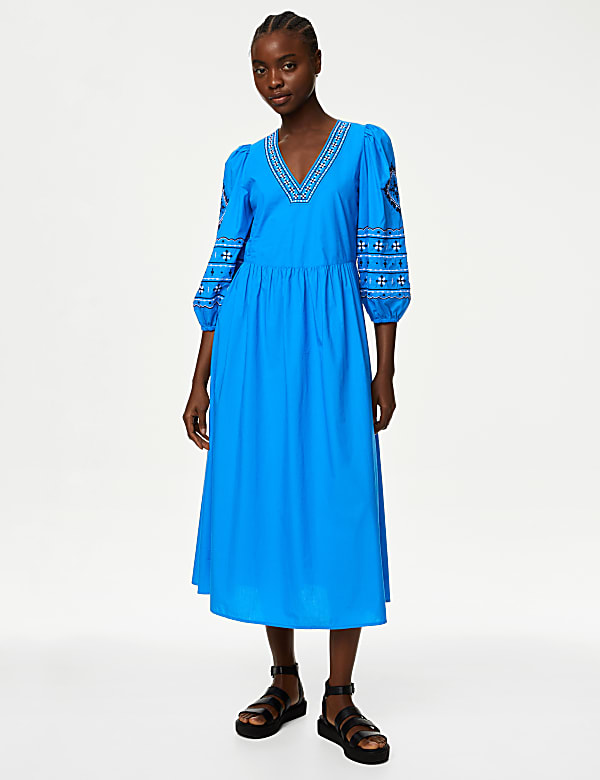 Airy blue dress on sale