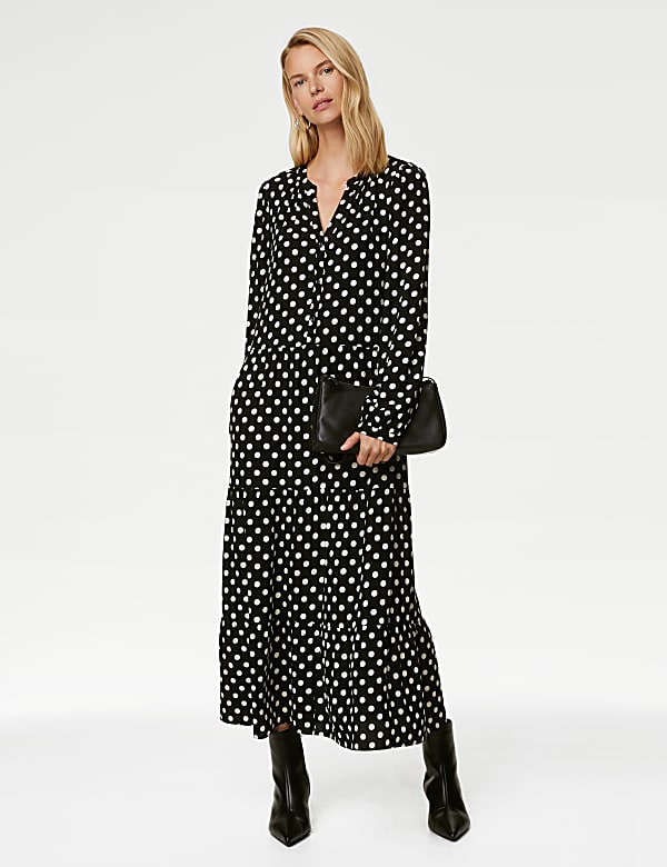 M&s green dress best sale