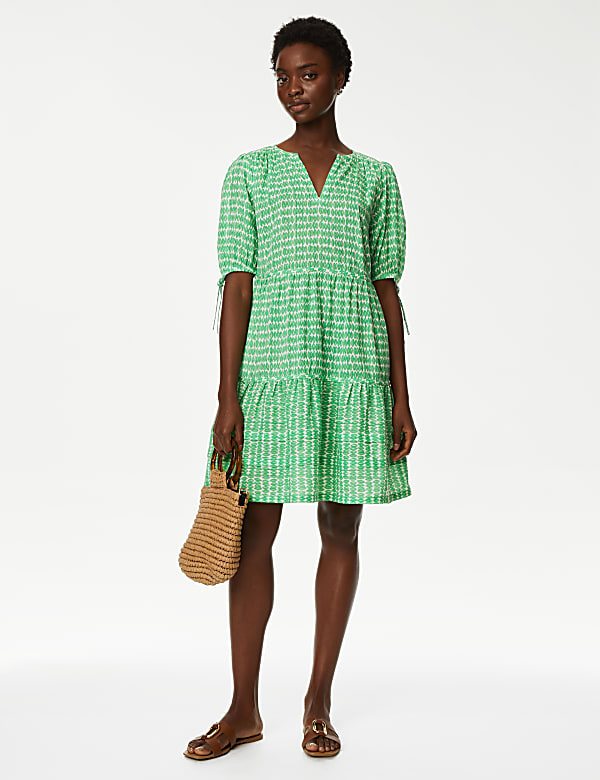 M&s green dress on sale