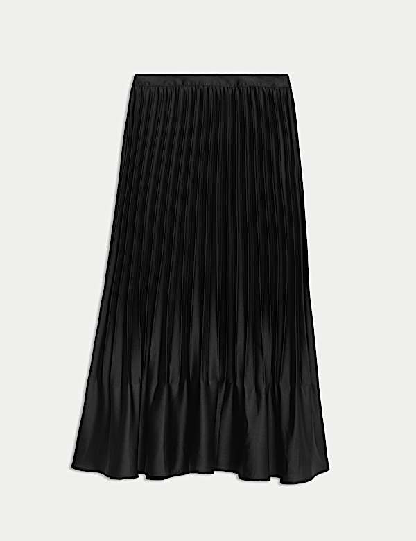 Pleated Midaxi Skirt - NO