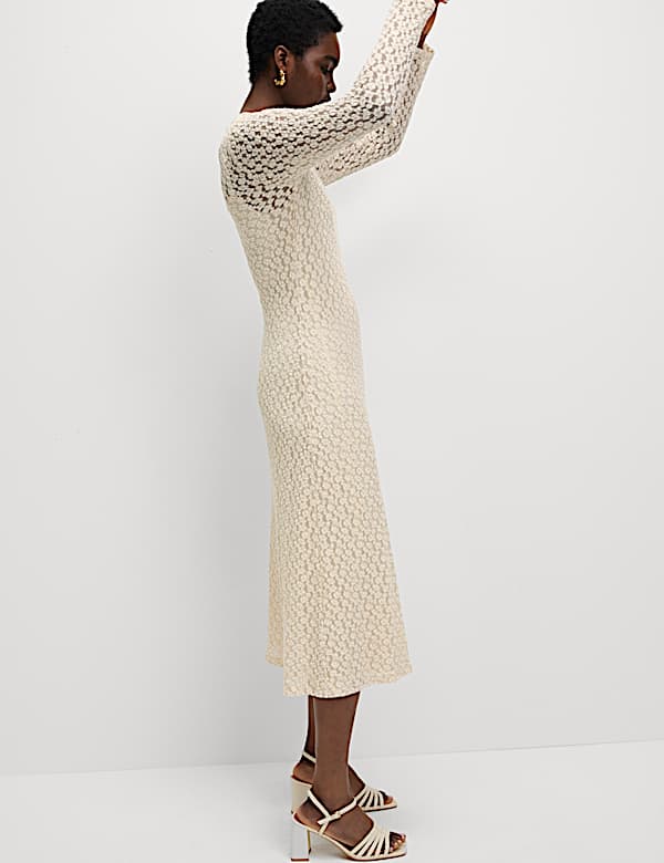 Lace Midaxi Column Dress - MV