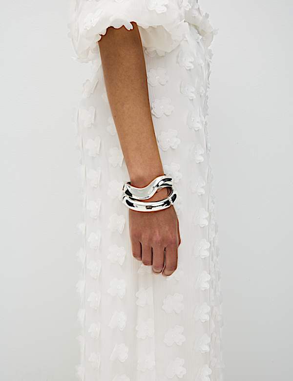 Embellished Midaxi Column Skirt