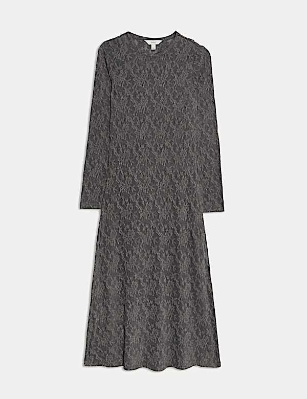 Jersey Jacquard Midi Column Dress - CA
