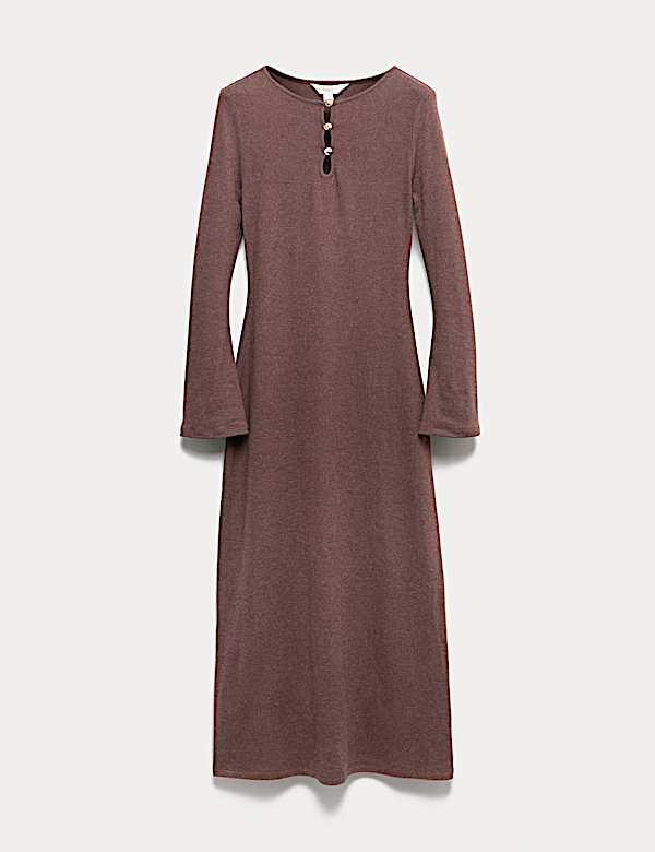 Jersey Cosy Midi Column Dress - FR