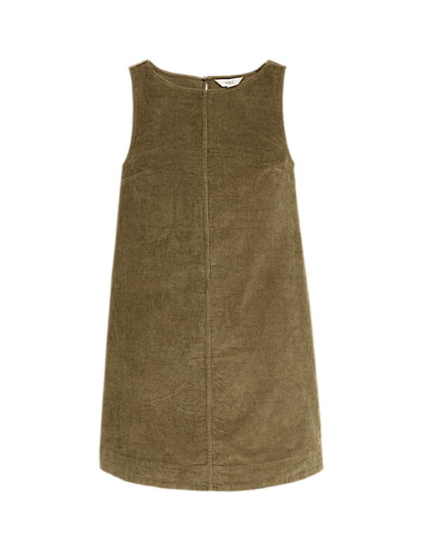 CORD MINI SHIFT DRESS