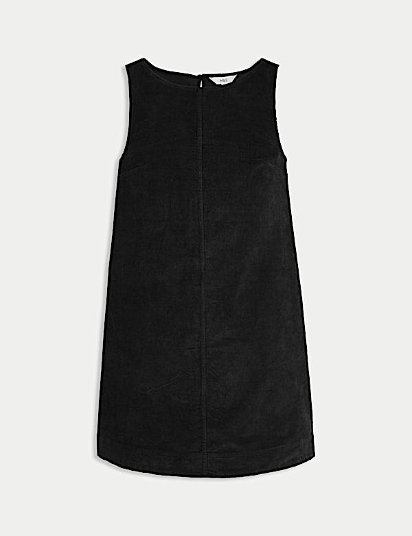 Cotton Rich Mini Shift Dress - PL
