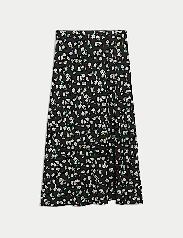 Midaxi Floral Slip Skirt - AT