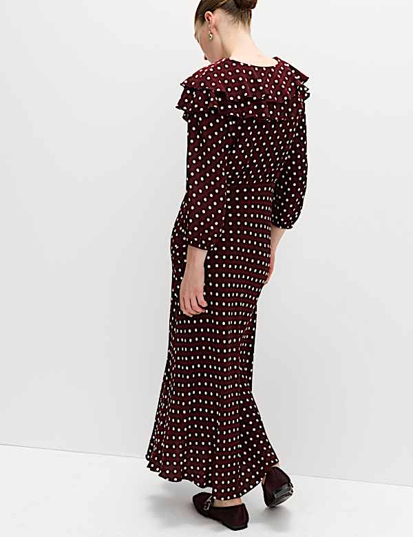 Polka Dot Midaxi Tea Dress - IT