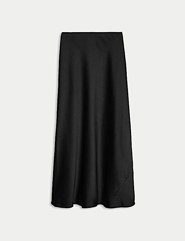 Satin Midaxi Slip Skirt - NZ