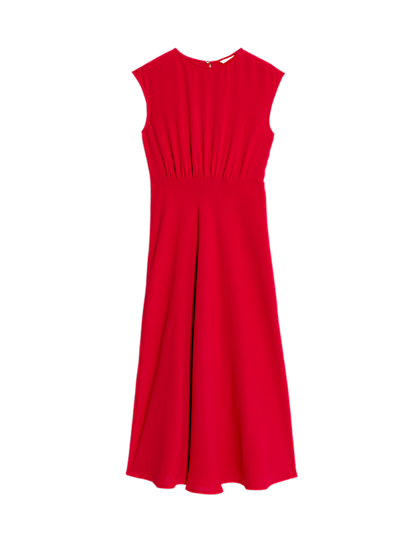 Midaxi Waisted Dress