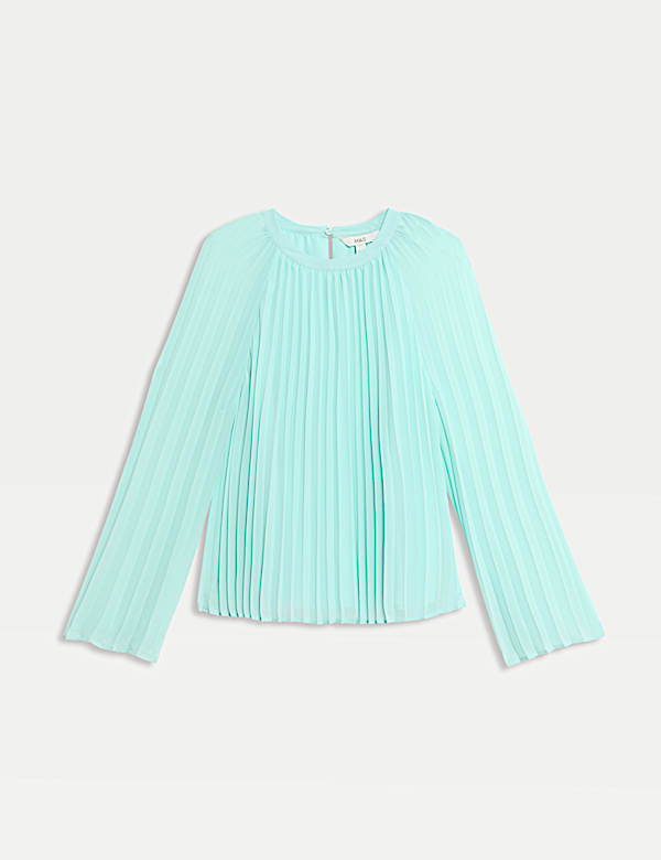 Plisse Blouse