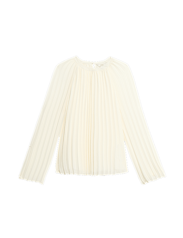 Plisse Blouse